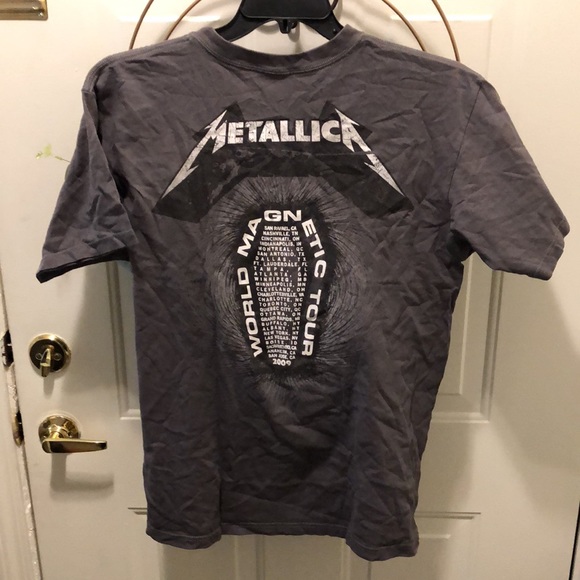 Men’s Metallica Tee world magnetic tour 2009 - Picture 2 of 2
